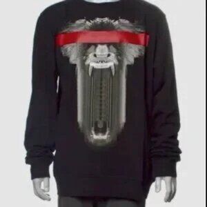 NWT Marcelo Burlon Adam Ape Crew Neck